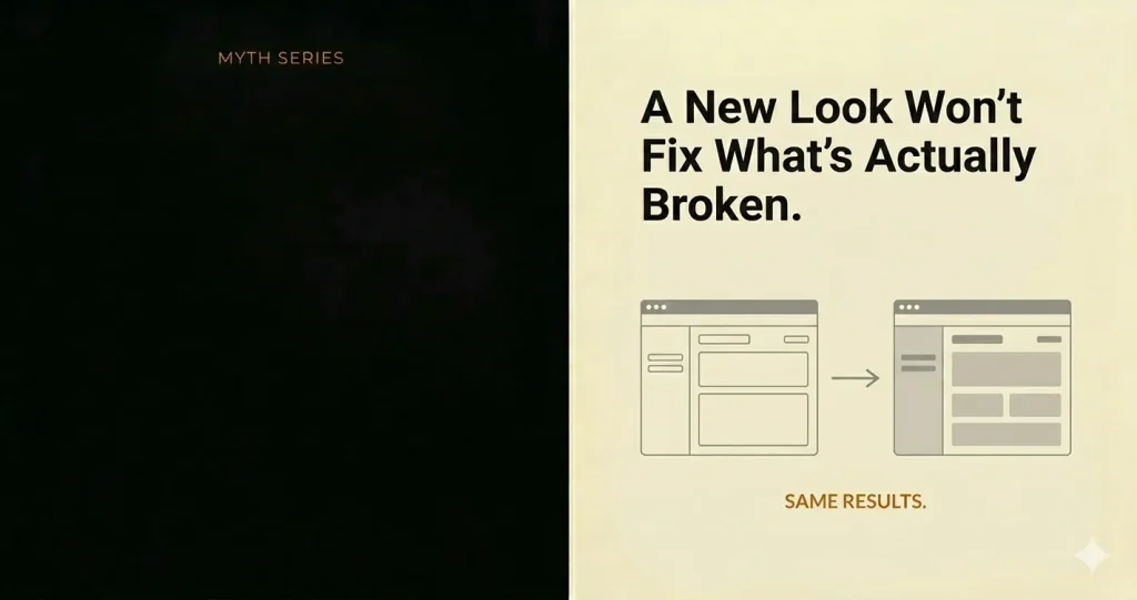 5 Website Redesign Myths That Leave Results Unchanged